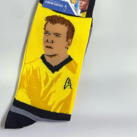 Star Trek Men’s Crew Sock Three Pairs - Picture 2 of 10